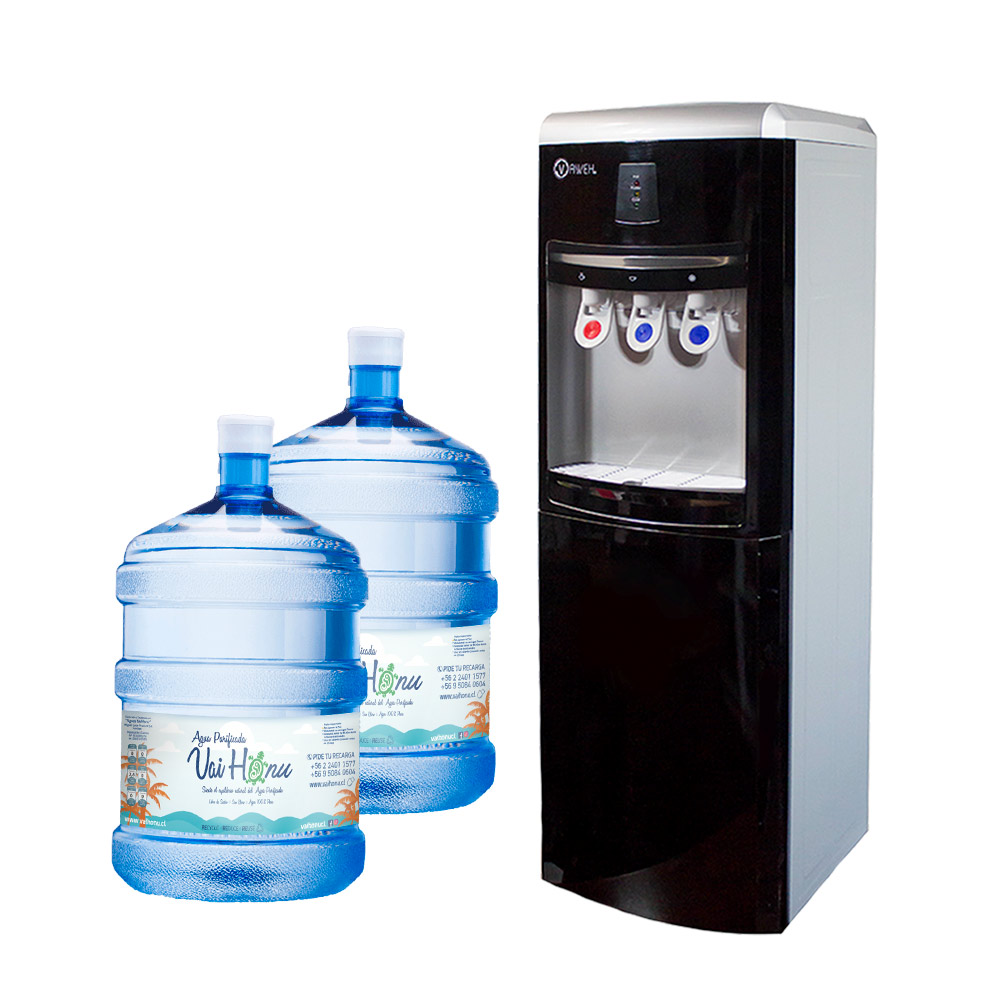 Dispensador Agua Electrico con Compresor Sobremesa