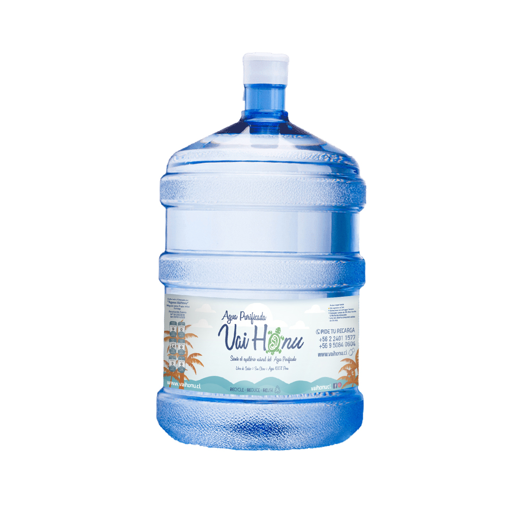 Bidón con recarga de 20 litros – Agua Purificada